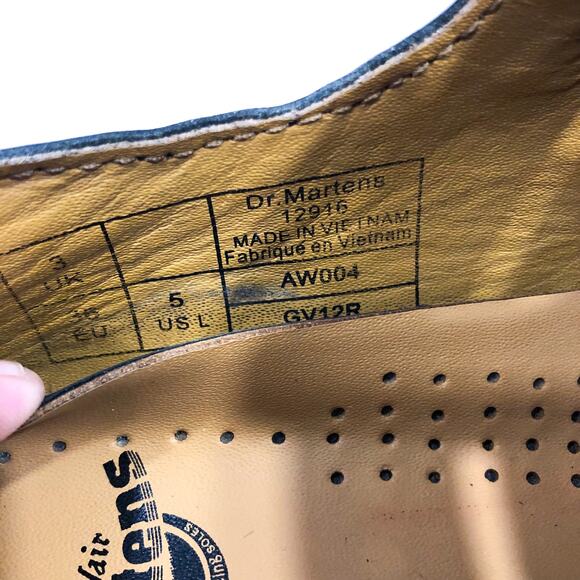 Dr. Martens 8065 Smooth Leather Mary Jane Shoes - Picture 10 of 11